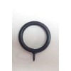 Unbranded 1-1/2" BLACK IRON drapery curtain drape ring with eyelet