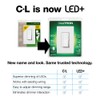 Lutron Diva LED+ Dimmer Switch for Dimmable LED, Halogen and