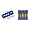 Manley 8414326046130 Pastelli, Confezione da 12 Pezzi, Blu