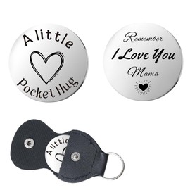 Mama Mothers Day Gifts for Mother Mama I Love You Gifts for Mom Mommy Birthday Presents for Mom Mum Long Distance Relationship Gift to Women Mother Mum Pocket Token Remember I Love You Gift Keychain