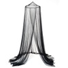 Round Hoop Bed Canopy Netting Mosquito Net Fit Crib, Twin,