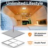 camperxlite RV 12V LED Ceiling Dome Light with Switch, Square