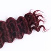 Unipearl Deep Curly Human Braiding Hair for Boho Braids 14