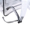 WOFALO store Anti-static clear pvc backpack,cleanroom engineer tool bag full