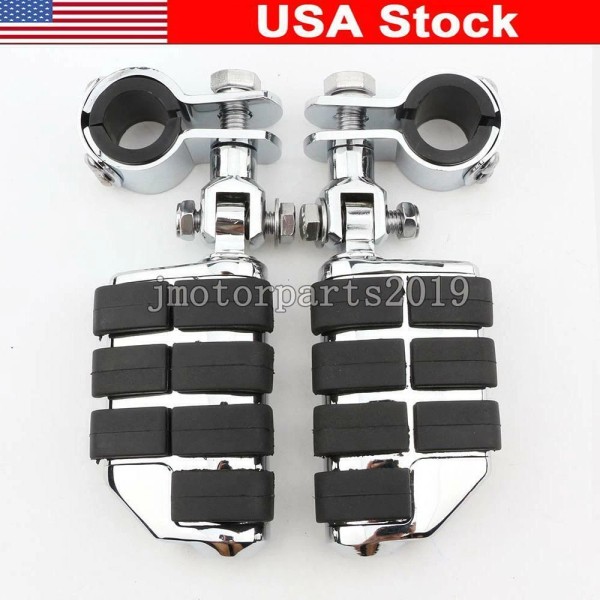 Unbranded Engine Gurad Highway Foot Pegs Mount For Honda Shadow