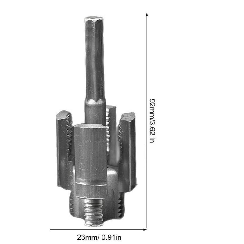 Integrated Internal & External Pipe Threading Tool Kit – 2-in-1