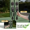 Moquin Double Door Handle Set for Front Door, Classic Double
