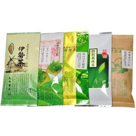 Father's Day Gift Marunaka Green Tea Set of 5 Pieces for Home Use (Father's Day Gift Set, New Tea, Ise Tea, Green Tea, Tea Leaves)