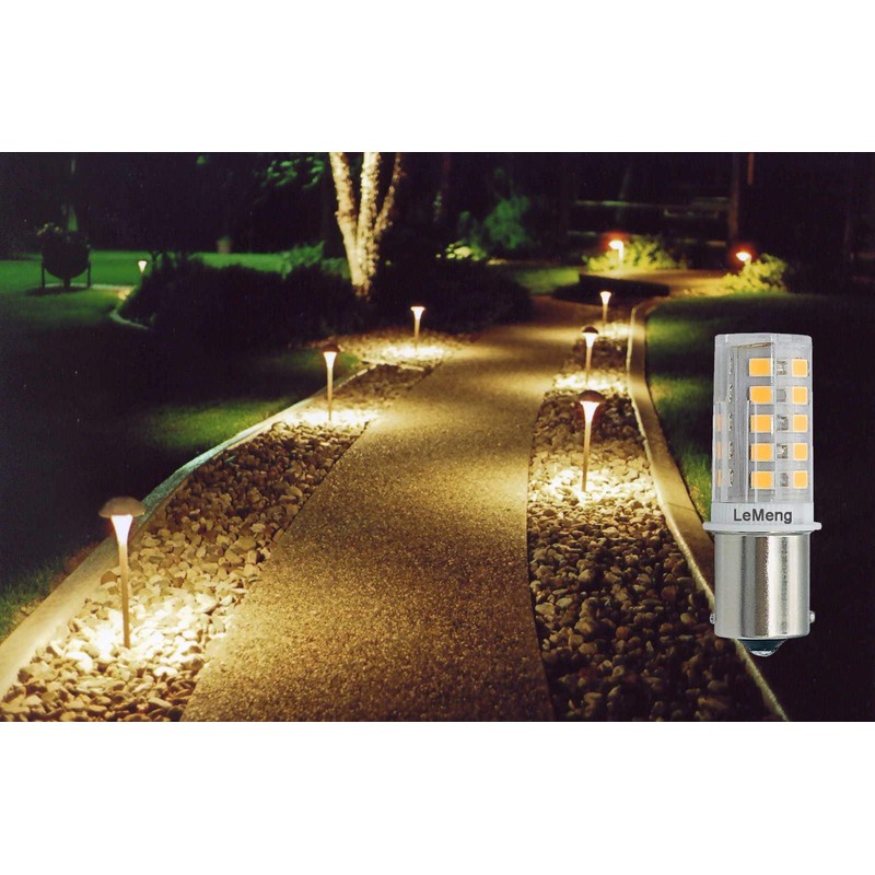 LEMENG BA15S LED Bulb S8 SC 3W 2700K Warm White