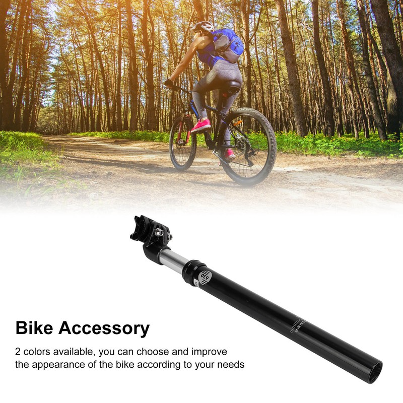 Suspension Seatpost Oil Pressure Damping Seatpost Shock Absorber 27.2mm for