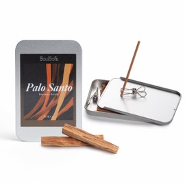 SoulSofa White Sage Incense for Purification 【100% Natural Ingredients / Space Purification】 Incense Sticks No Incense Holder Required (Portable Case/Clip Included) Yoga Meditation Relaxation (30