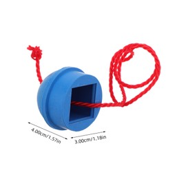 Kisangel Billiard Chalk Case Stylish Compact Pool Chalk Holder Rubber Sleeve for Easy Transportation