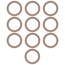 LT Easiyl Pack of 5 Cork Rubber O-Ring Cork Metric Seal Fuel Cap Seal Cork 80 x 60 x 2.9 mm Compatible with AWO Compatible with MZ ES ETZ Compatible with JAWA