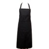 Full Apron With Pocket Professional Chefs Waiters Black by IIOOII