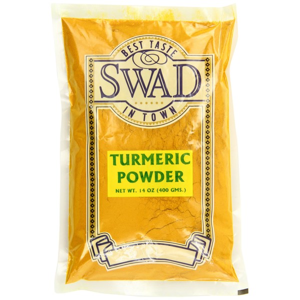 Swad Indian Spice Turmeric Haldi Powder, 14 Ounce