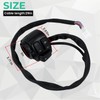 BHB Motorcycle 1" Handlebar Switches Control and Wiring Harness Compatible