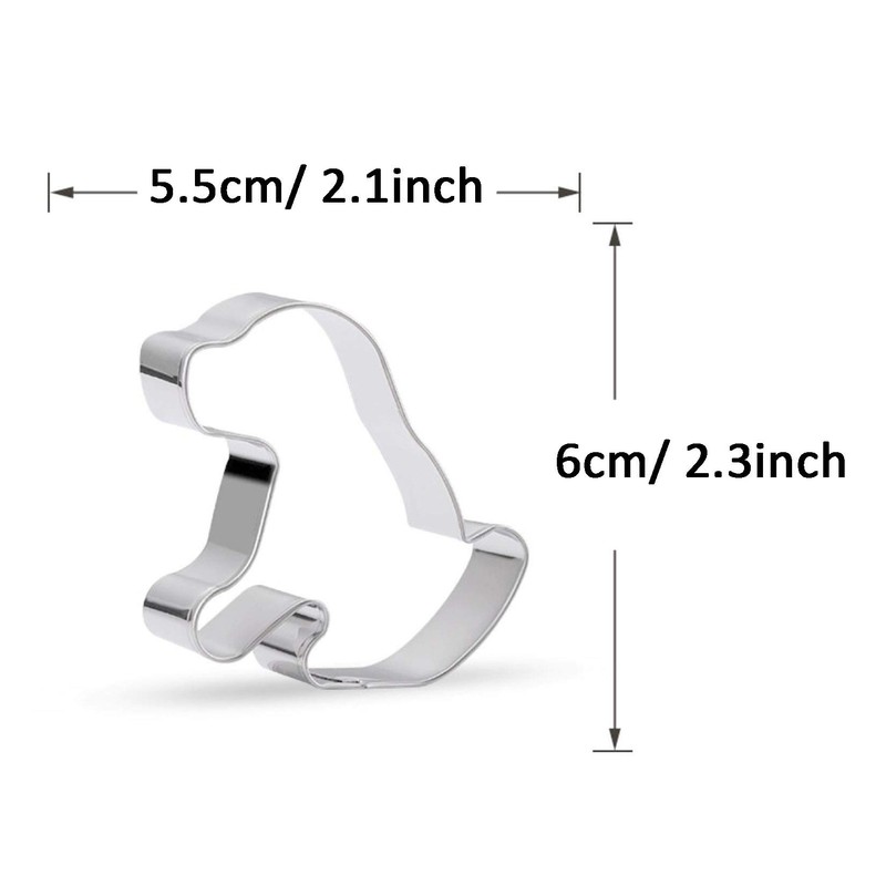 WJSYSHOP Labrador Retriever Dog Cookie Cutter - E