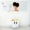 Ubbi Ubbi Freestanding Bath Toy Organizer Bath Caddy with Removable