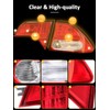 Pinkomoto Outer Inner Tail Lights set Compatible with Honda Civic