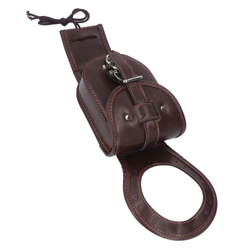 Motorcycle Tank Bag Artificial Leather Waterproof Brown Replacement for Benelli