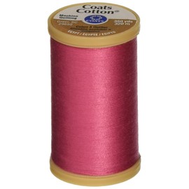 Coats: Thread & Zippers Machine Quilting Cotton Thread, 350-Yard, Hot Pink