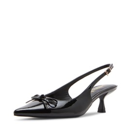 Madden Girl Women's Vogue Pump, Black Patent, 6