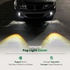 YHTAUTO Fog Light Bezel Fits Subaru Forester 2014-2016 H4 2.5L,