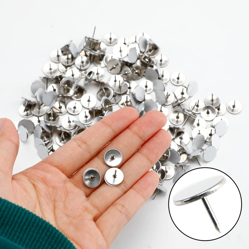 200 PCS Reflective Tacks Trail Marking Tacks Hunting Reflective Tack