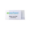 Pack of 50 Name Badges, ID Cards Made of Hard