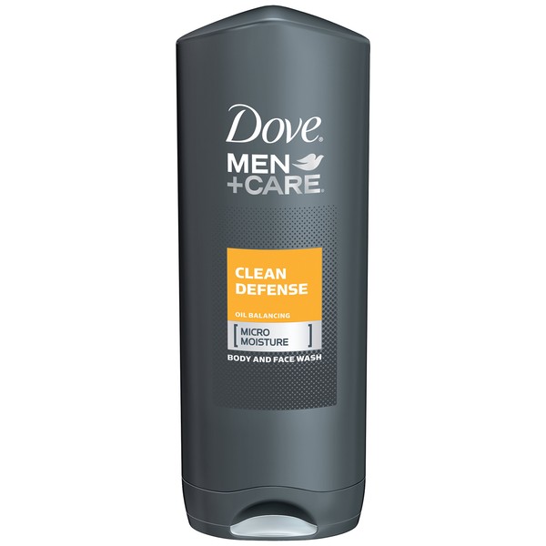 Dove Men+Care Body Wash, Clean Defense 13.5 oz