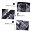 Zerodeko 1set Transparent Plastic Flower Arrangement Vases Modern Desktop Flowerpot