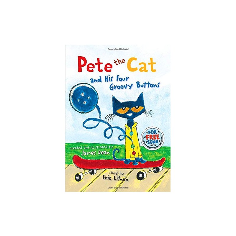 Pete the Cat and His Four Groovy Buttons Hand Puppet