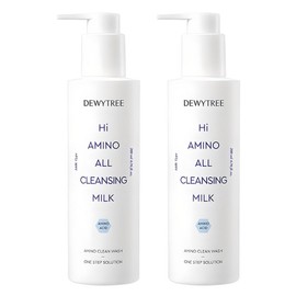 Dewytree High Amino All Cleansing Milk, 200ml, 2pcs / 듀이트리 하이 아미노 올 클렌징 밀크, 200ml, 2개