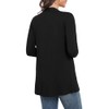 Yincro Women's Long Sleeve Cardigan Lightweight Soft Open Front Casual