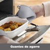 OYANIA Juego de Guantes de Horno y Soportes para Ollas,