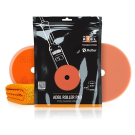 ADBL Polishing Pad, Polishing Sponge with Velcro Fastener - Dual Action - Professional Quality - Ø 75 mm