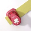 Vaessen Creative Craft Paper Punch Medium, Four Leaf Clover, for