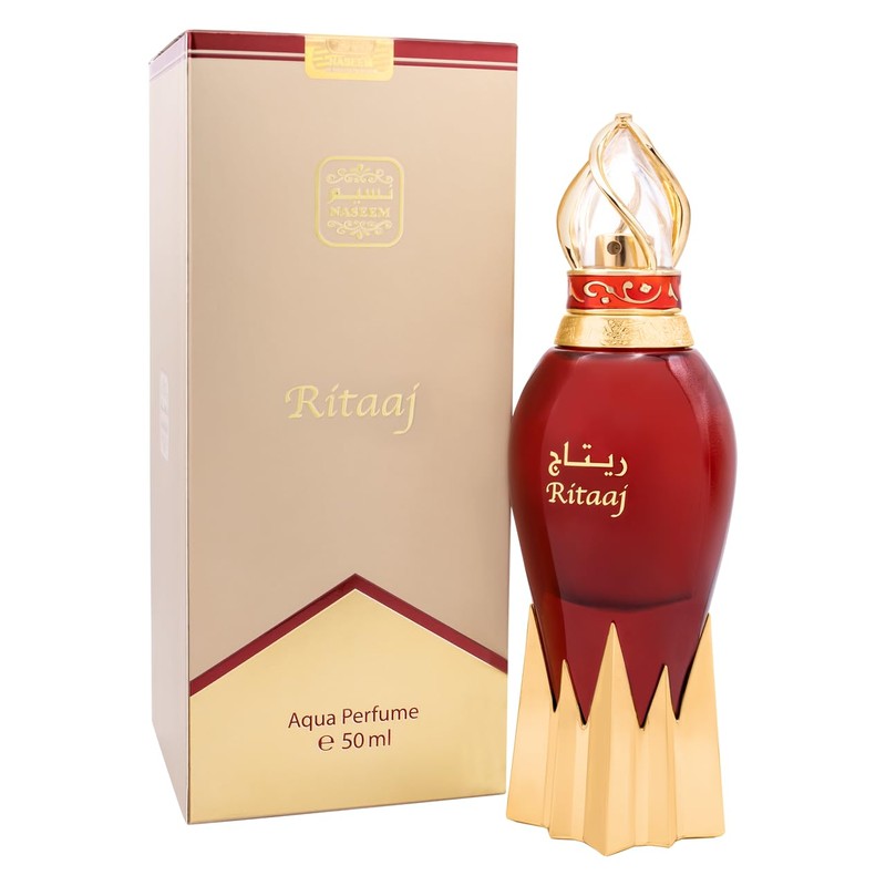 Naseem Ritaaj Aqua Perfume 50 ml, 1.69 Fl Oz (Pack