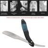 Straight Edge Razor Men Zinc Alloy Portable Barber Folding Manual