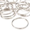 10x Quality 50mm Keyring Split Ring Set Heavy Duty Large