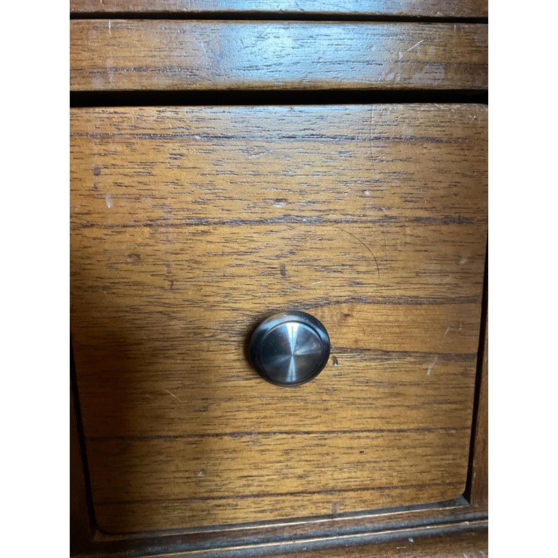 Gendewiner 12 Pack Cabinet Door Knobs Stainless Steel 27mm Diameter