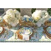 Caspari Potted Hydrangeas Salad & Dessert Plates -8 Paper Plates