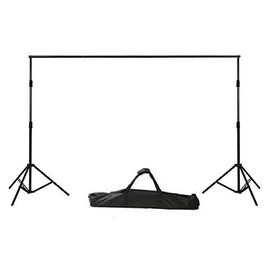 ePhoto Photography Video Backdrop Background Heavy Duty Support Stand with Case for Chromakey or Muslin by ePhotoInc H30