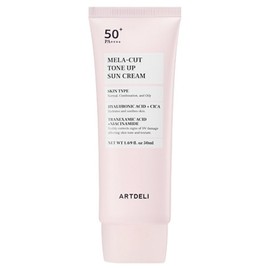 Art Deli Mela Cut Tone-up Sun Cream SPF50+PA++++ Spots and Blemishes, 2 pcs, 50ml / 아트델리 멜라 컷 톤업 선크림 SPF50+PA++++기미 잡티, 2개, 50ml