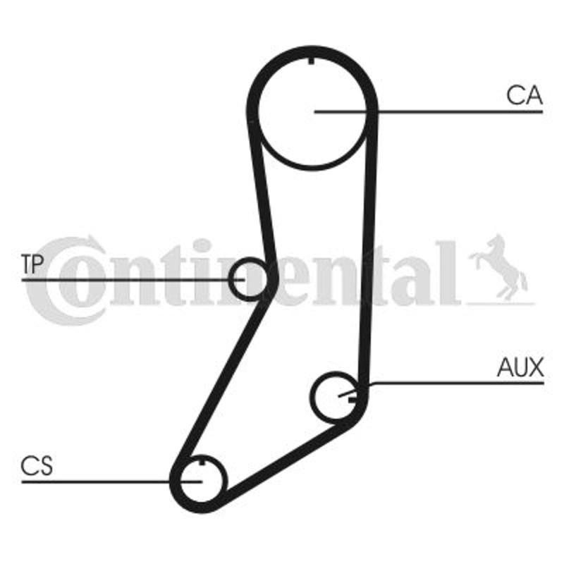Contitech CT643 Timing Belt
