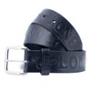 Lucky 13 Mens No Club Embossed Leather Belt Black XL