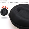 1 x Black Watch Case, Portable, Storage, Portable, Storage, Travel,