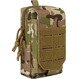 Tactical Molle EDC Pouch Cellphone Holder Bag Utility Multipurpose Organizer Bag - Color: CP