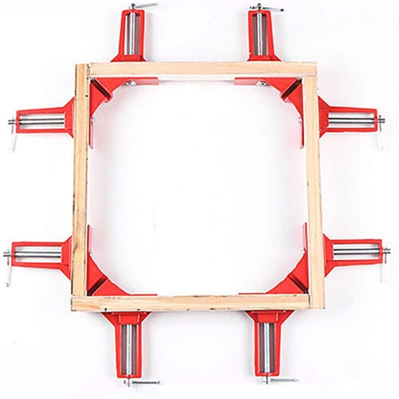 AIMALL 4-Piece Outside Corner Clamp 90 Degree Right Angle Vise
