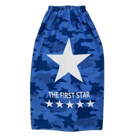 Santova Wrap Towel, 100% Cotton, Name Tag Included, 39.4 inches (100 cm), Boy, Wrap Towel, Swimming Item, Pool Towel, Kids, Children, Change of Clothes, Bath, Hot Springs, Swimming, Beach, Summer,